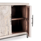 Classic Home Lisbon 4Dr Sideboard White Model 52004655